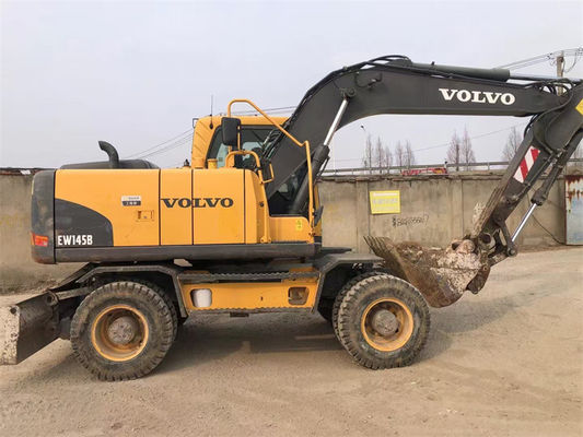 Escavatore usato di alta qualità originale Volvo 145B escavatore a ruote