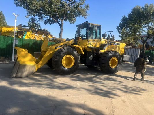 Buone condizioni Komatsu WA470-6 caricatore a ruote caricatori usati