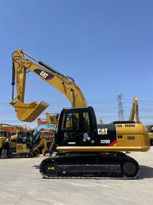 Ripinato Escavatore usato CAT 320D 20 tonnellate Escavatore usato Caterpillar 320D 320C 320DL