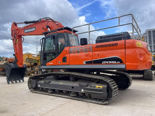 Alte prestazioni Escavatori usati Doosan DX340LCA Escavatori di seconda mano Doosan