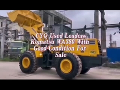 Il caricatore idraulico della ruota di KOMATSU WA380Z a buon mercato ha usato il caricatore della ruota di KOMATSU WA380Z
